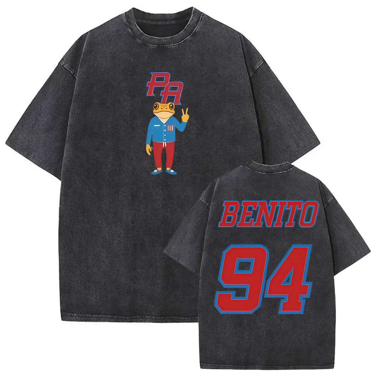 Foto Street Fashion - Rapper Bad Bunny T-shirts Debi Tirar