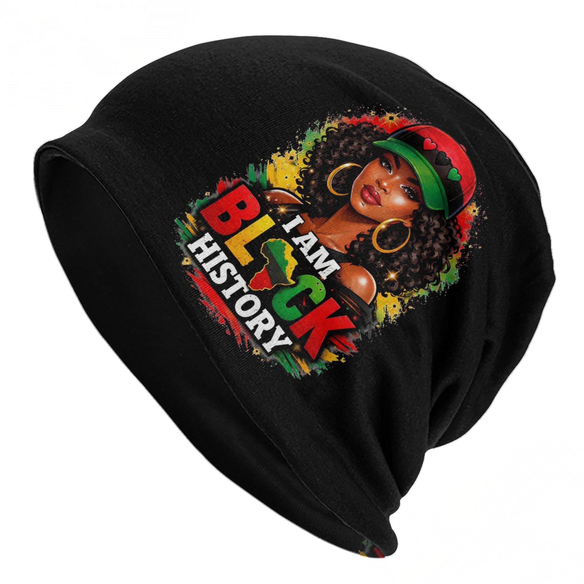 Street Fashion History - Black-Women-Black History african Cap Fashion Autumn
