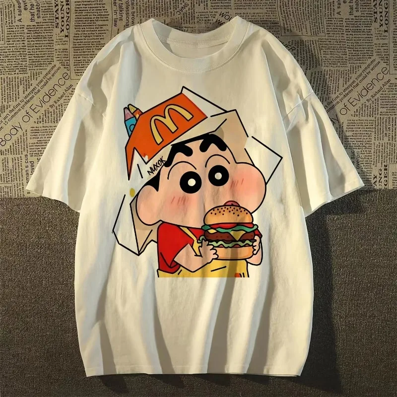 Street Fashion Japan 2025 - 2025 Summer Fashion Crayon Shin Printed