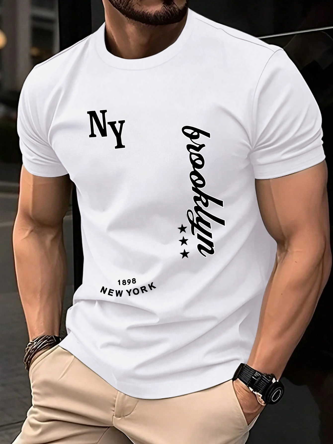 Street Fashion In New York - New York Brooklyn 1898 Art Letter