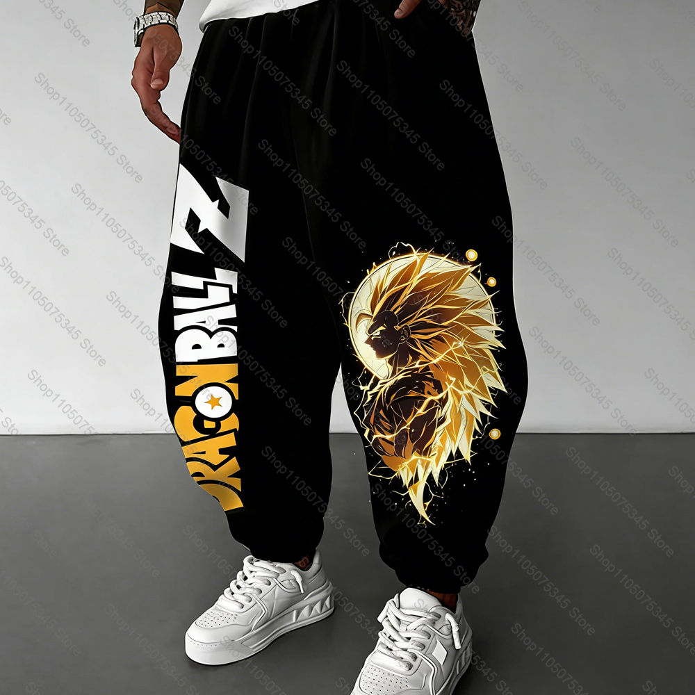 Street Fashion Japan 2025 - Anime Saiyan Dragon Ball Winter Cotton
