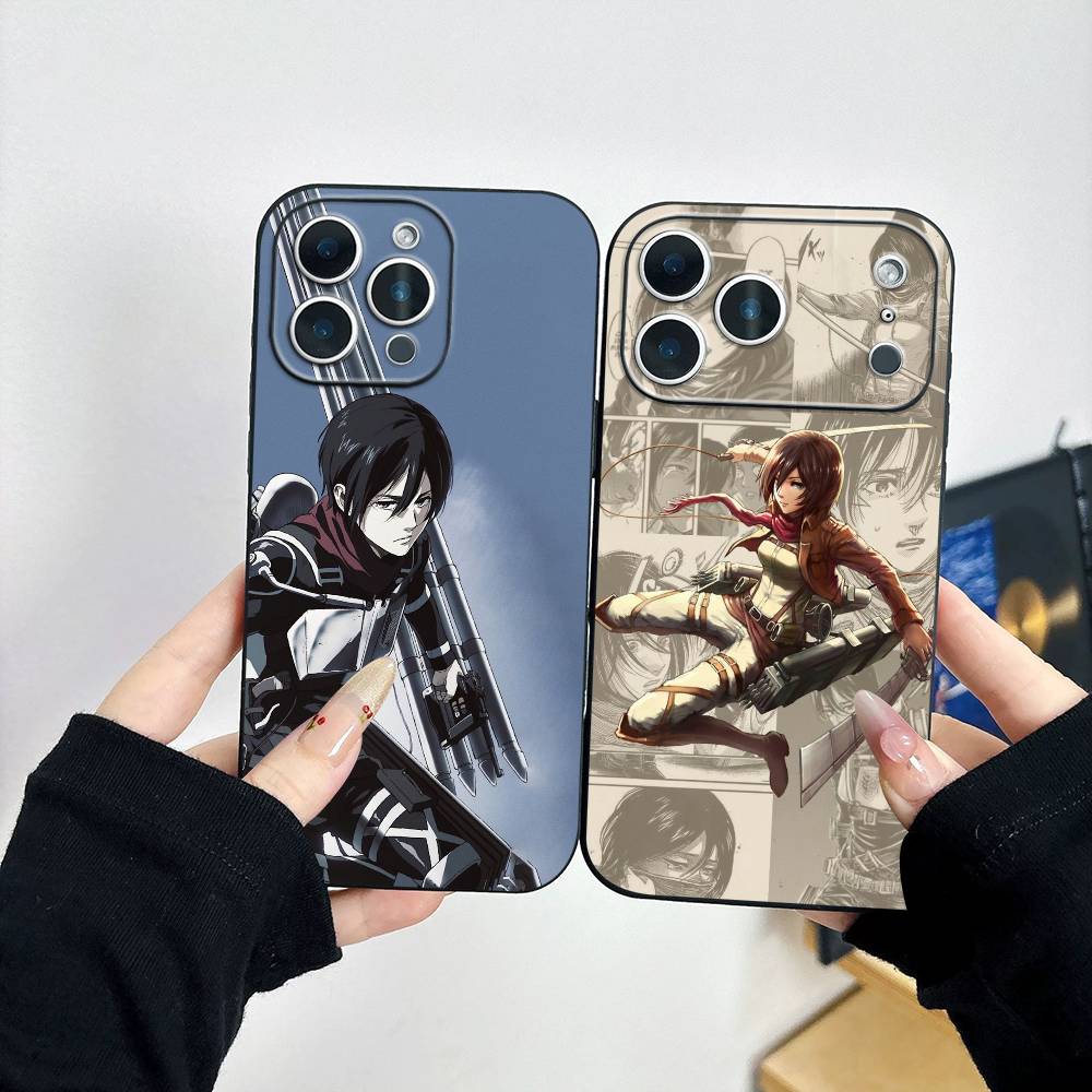 Street Fashion Store - A-Attack on Titan M-Mikasa Ackerman Phone