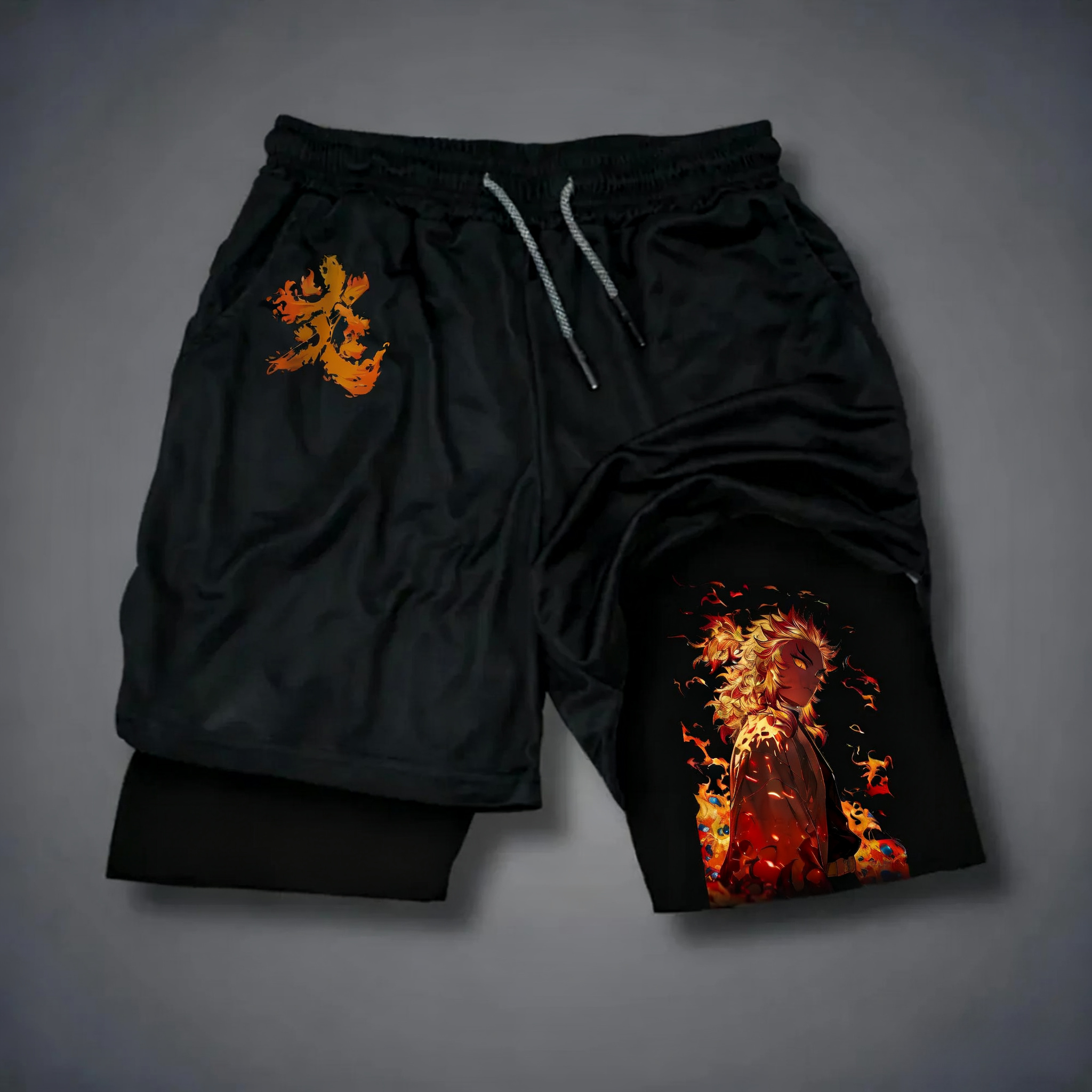 Street Fashion Japan 2025 - 2026 Demon Slayer Anime New Printed