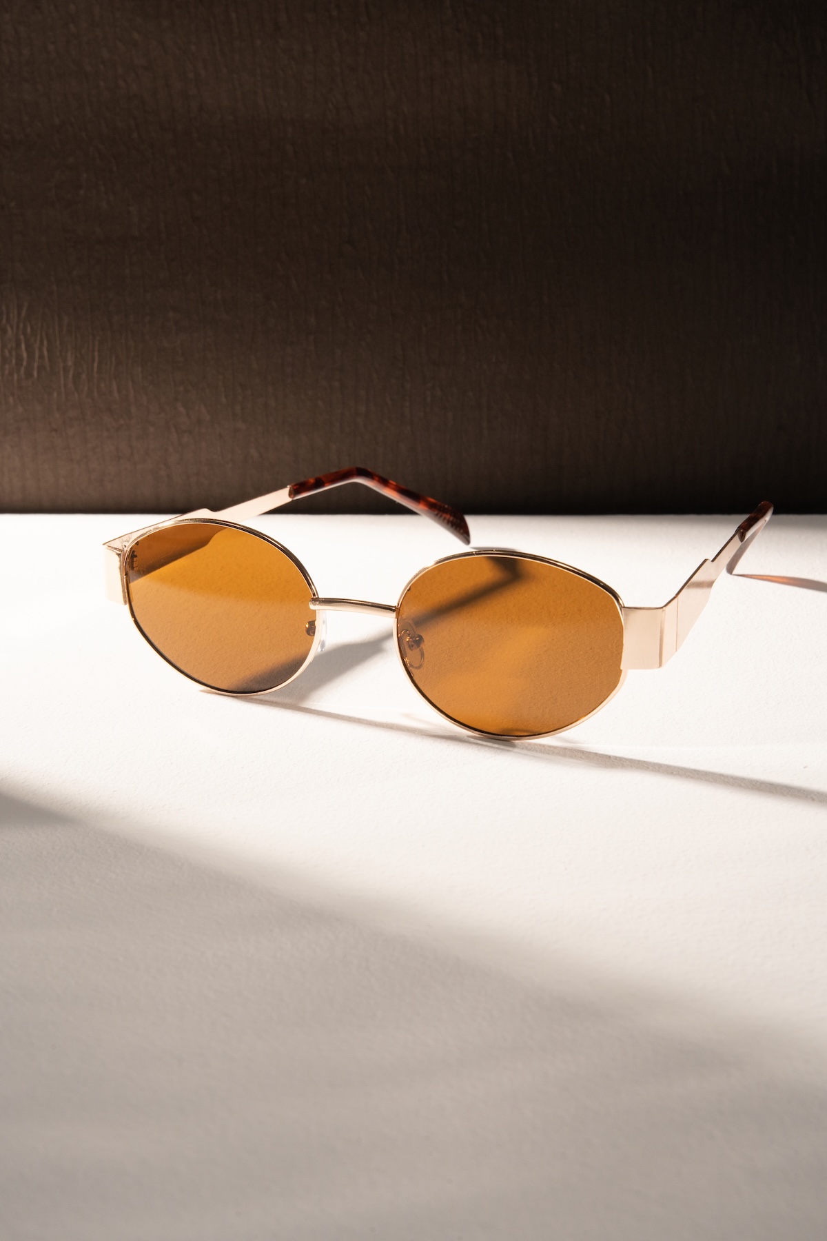 1Pair Unisex Retro Oval Metal  - Street Fashion Vintage avaliação e preço