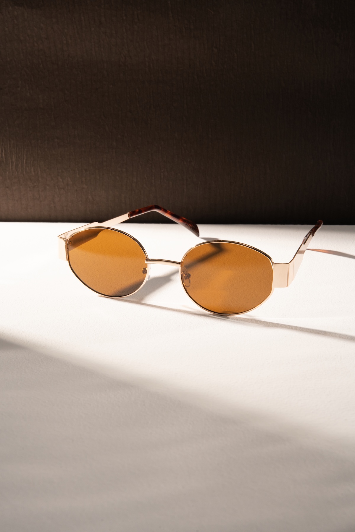 1Pair Unisex Retro Oval Metal  - Street Fashion Vintage avaliação e preço