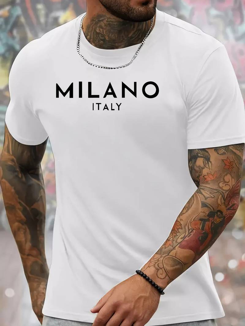 Milano Italy Pattern Men's Str - Street Fashion Milano avaliação e preço
