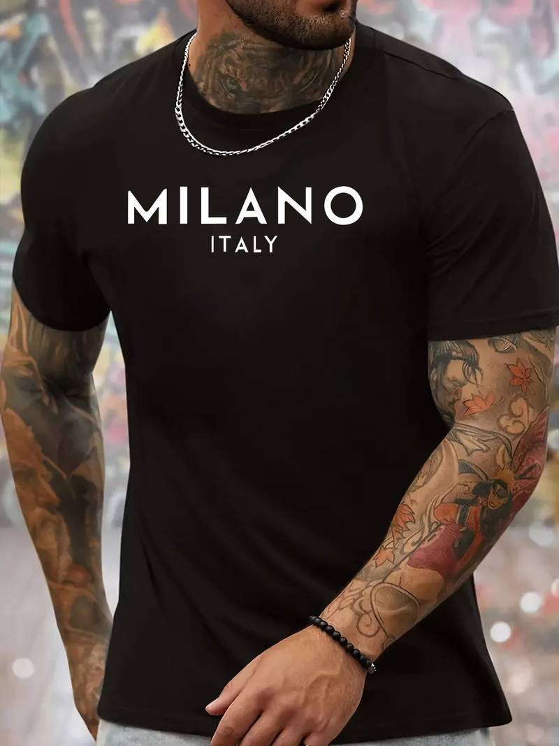 Milano Italy Pattern Men's Str - Street Fashion Milano avaliação e preço