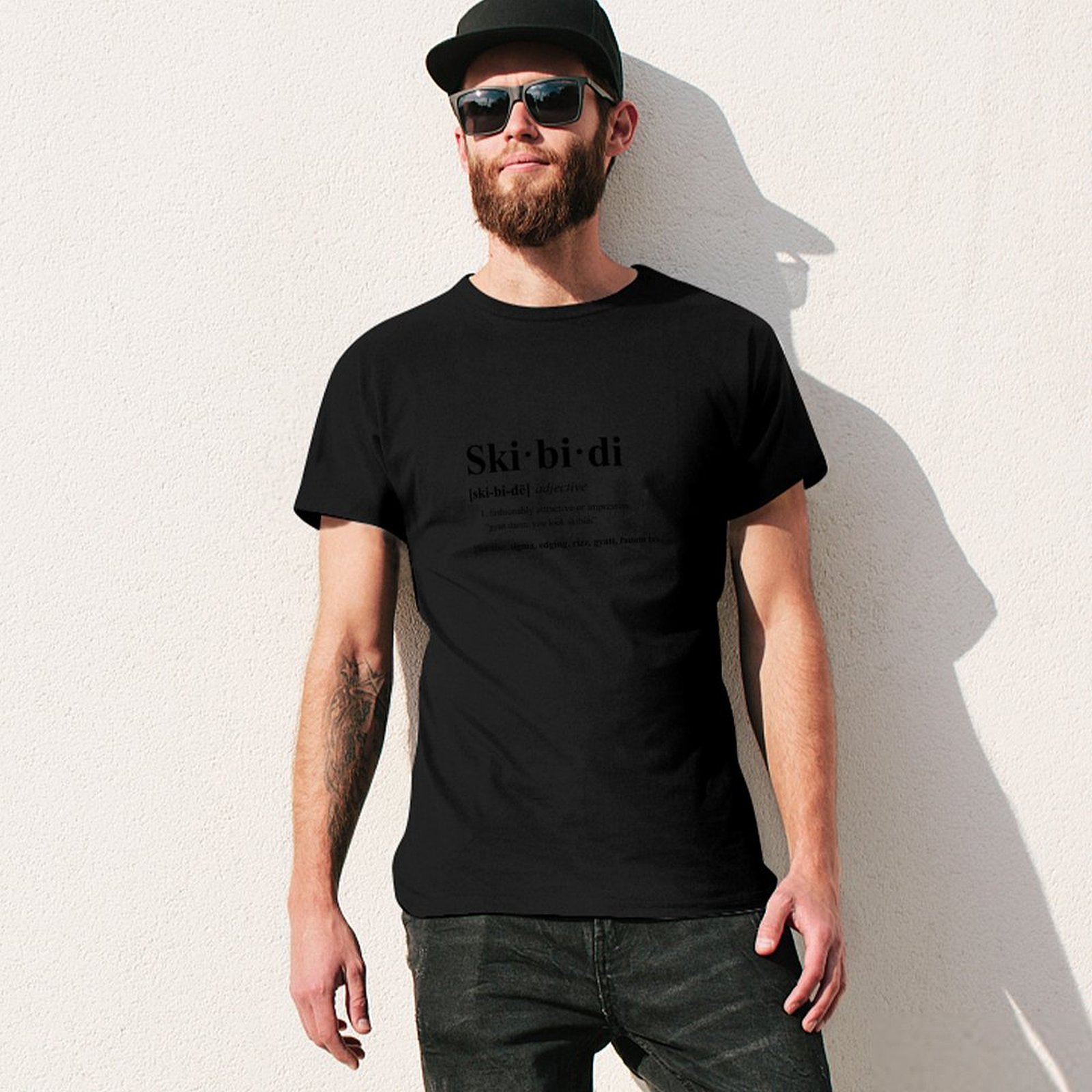 Skibidi Definition T-Shirt Str - Street Fashion Definition avaliação e preço