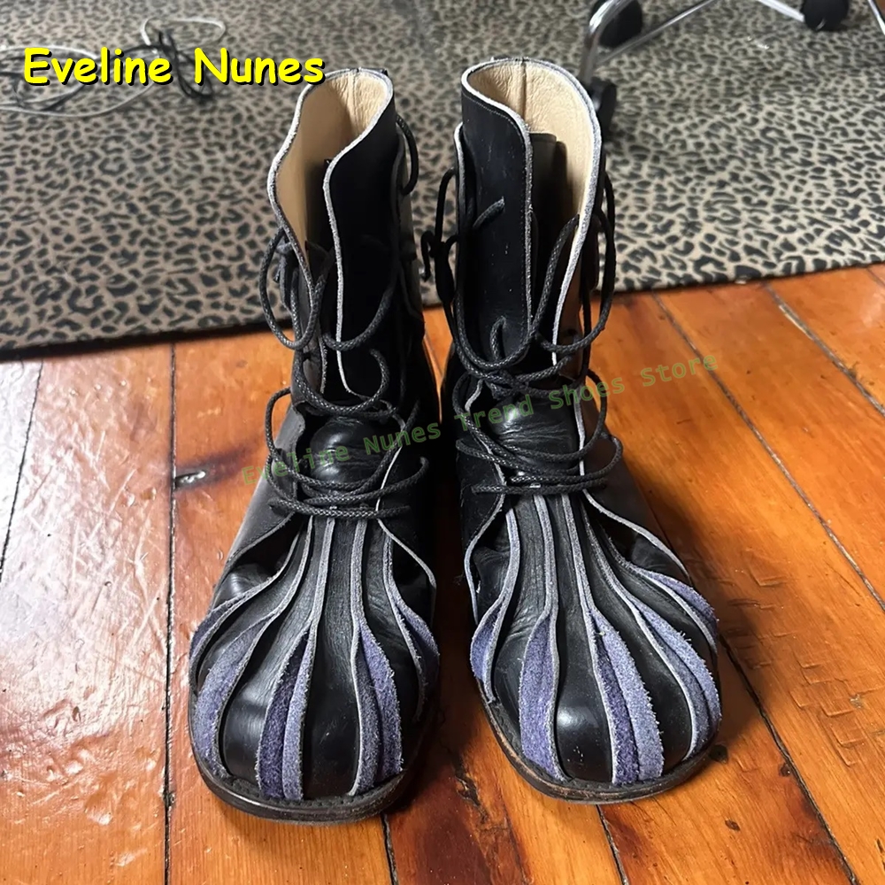 Women Vintage Ankle Boots Blac - Street Fashion Vintage avaliação e preço