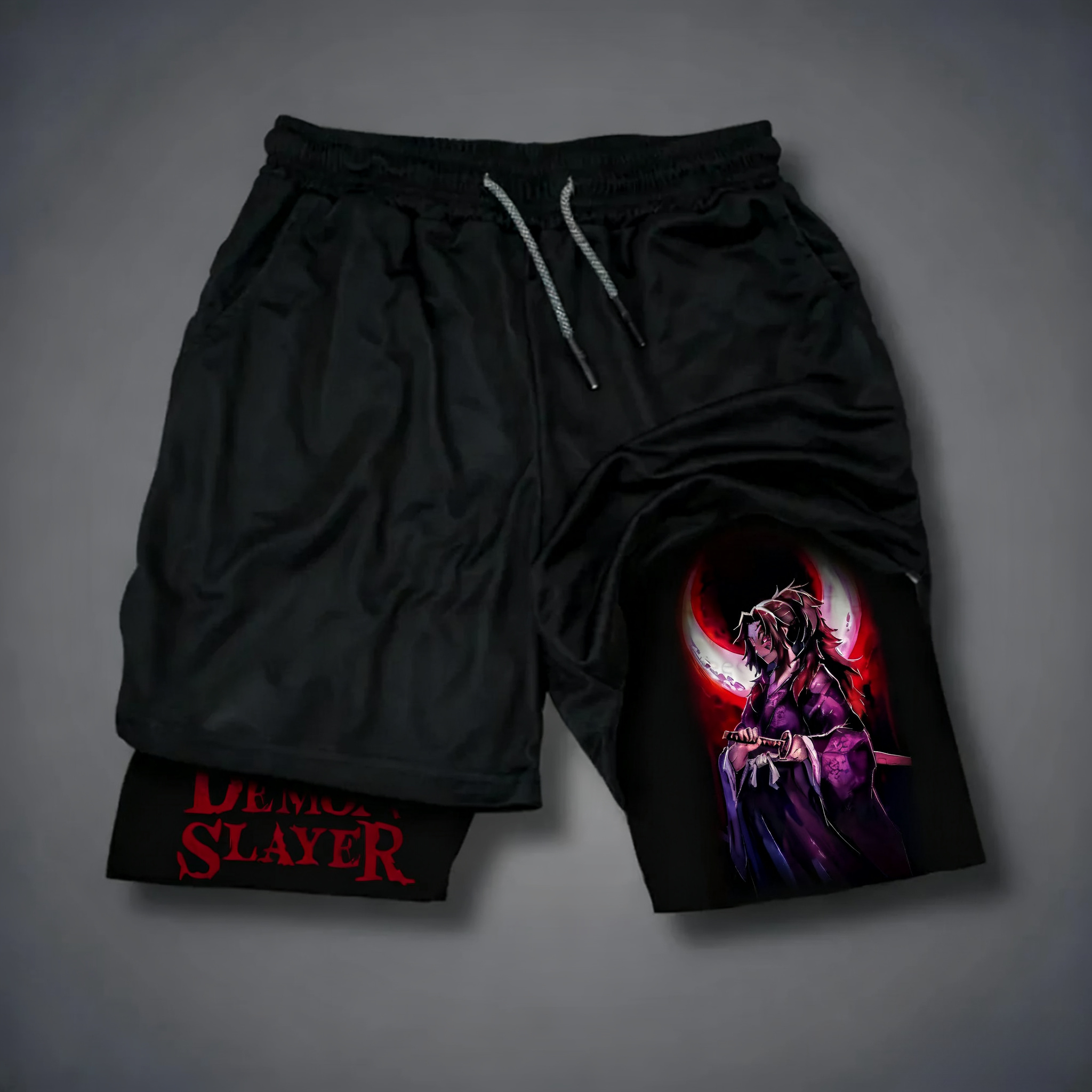 Demon Slayer Anime Printed Dou - Street Fashion Japan 2025 avaliação e preço