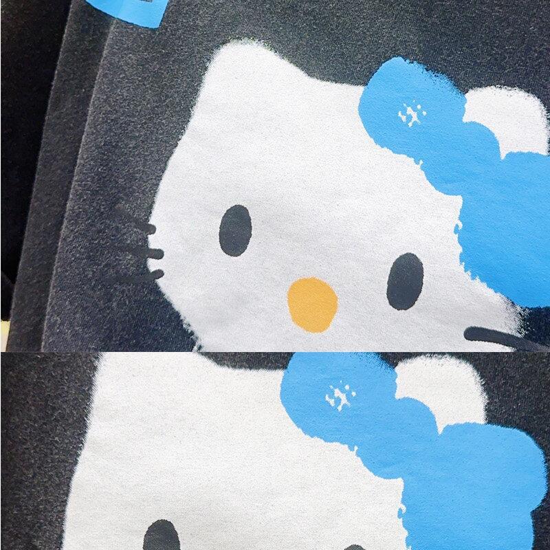 Hello Kitty High-Quality New S - Street Fashion Tshirt avaliação e preço