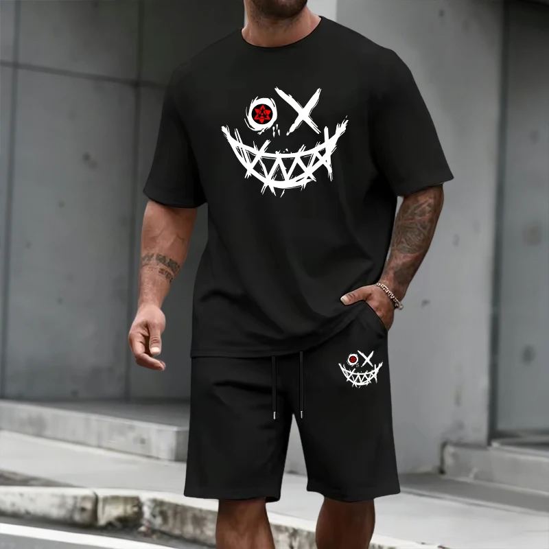 2026 Summer Men's Set T-shirt& - Street Fashion Tshirt avaliação e preço