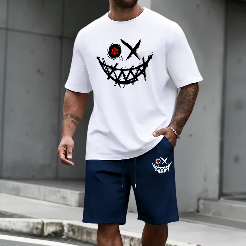 2026 Summer Men's Set T-shirt& - Street Fashion Tshirt avaliação e preço