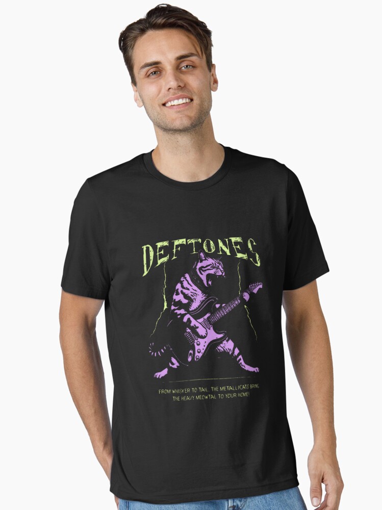 Art - Deftones Essential T-Shi - Street Fashion Essentials avaliação e preço