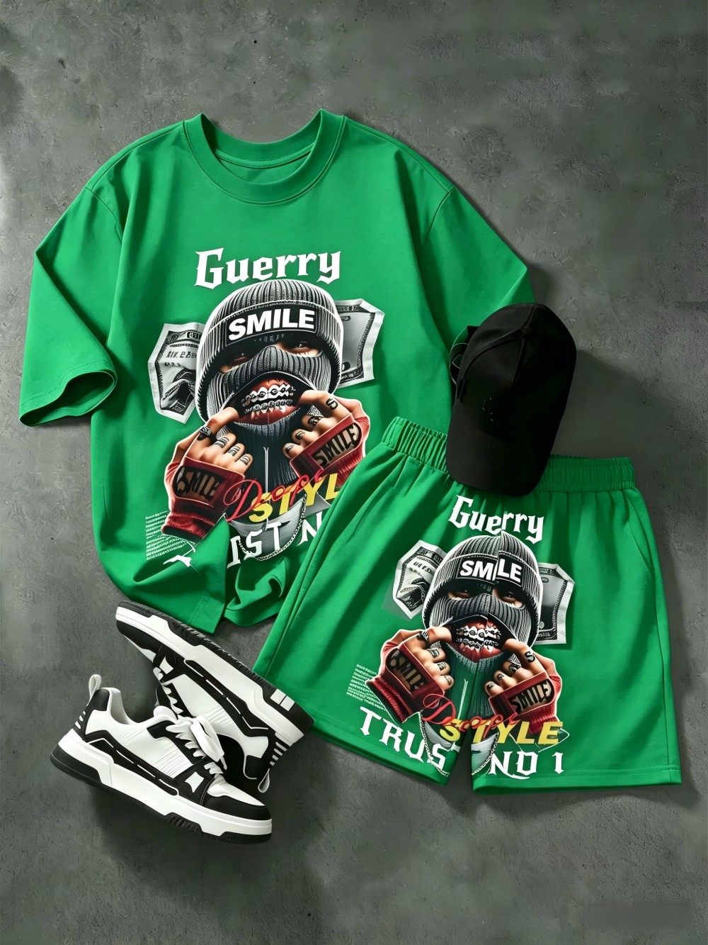 American men's summer figure w - Street Fashion Tshirt avaliação e preço