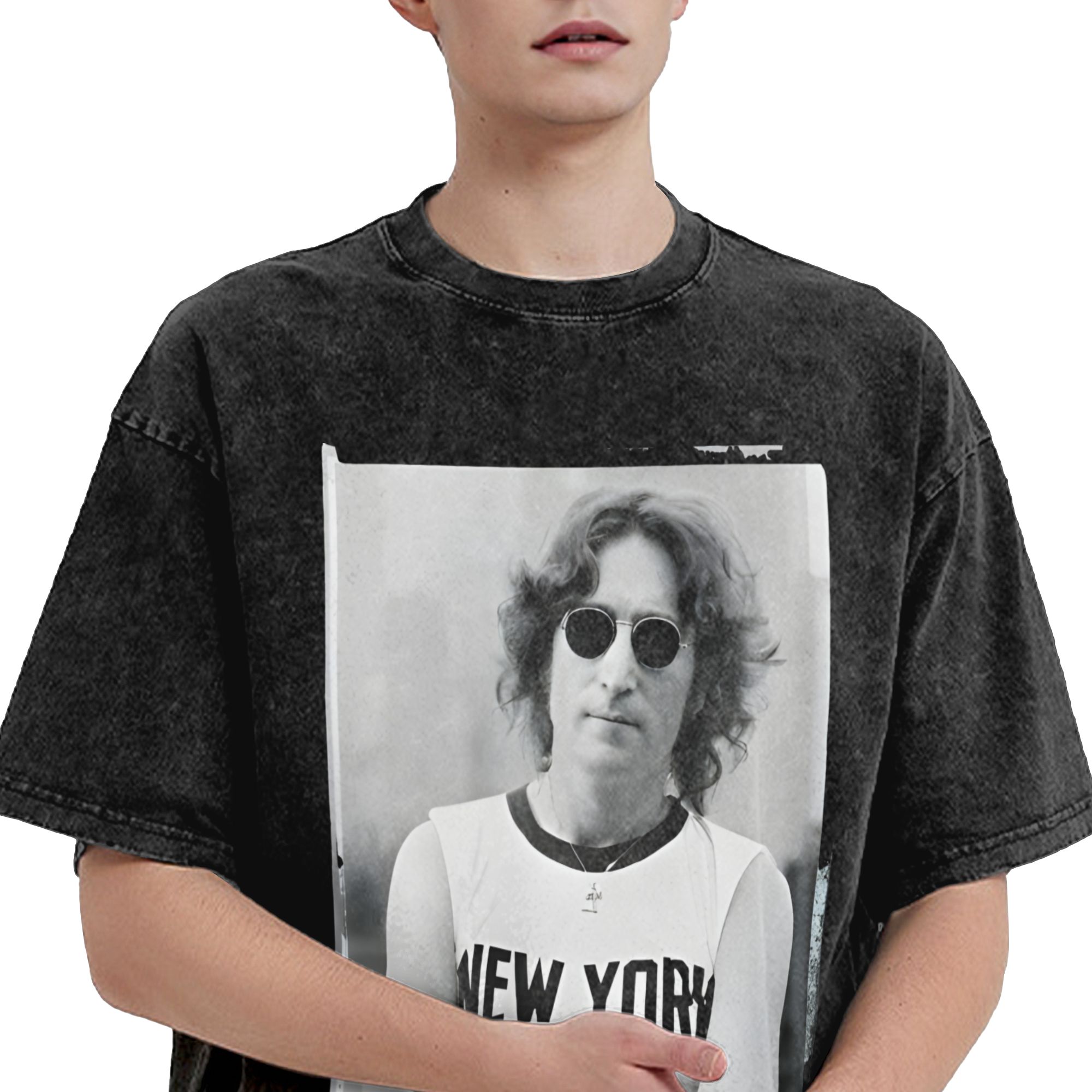 Harajuku Washed Shirt John Len - Street Fashion In New York avaliação e preço