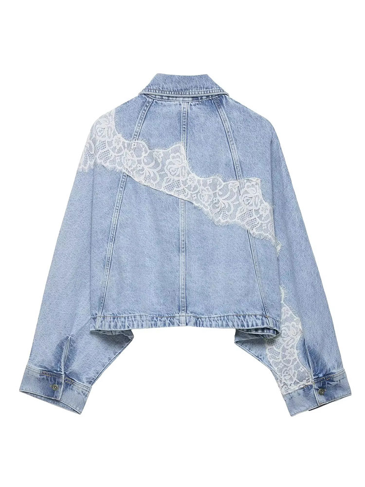 HH Elegant Women Blue Denim Ja - Street Fashion Vintage avaliação e preço
