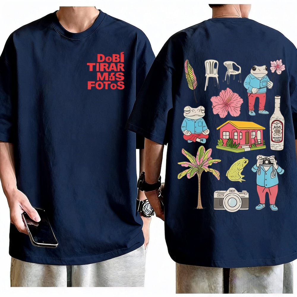 Rapper Bad Bunny T-shirt Debi  - Foto Street Fashion avaliação e preço