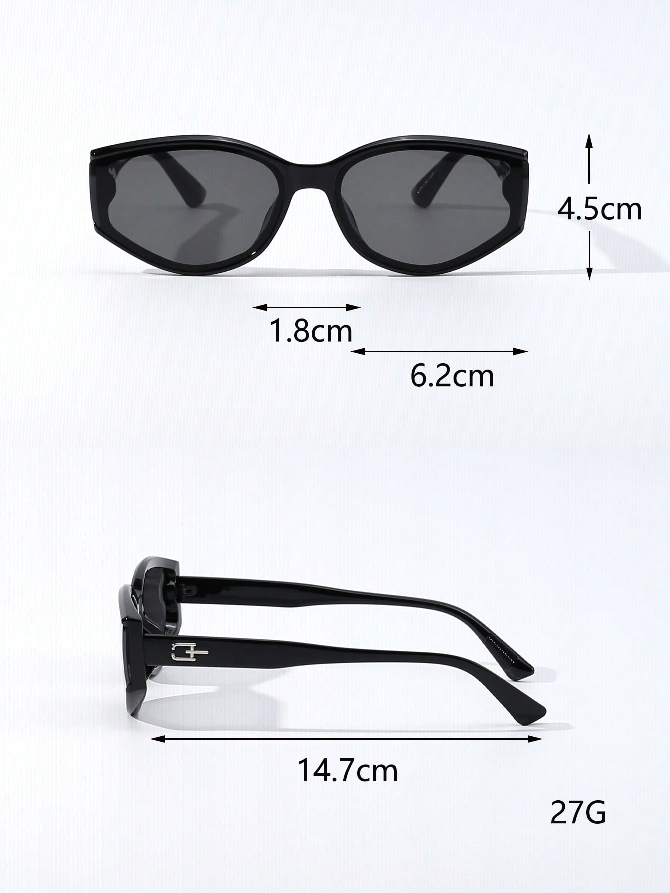 1 Pair Women Vintage Cat-Eye F - Street Fashion Vintage avaliação e preço