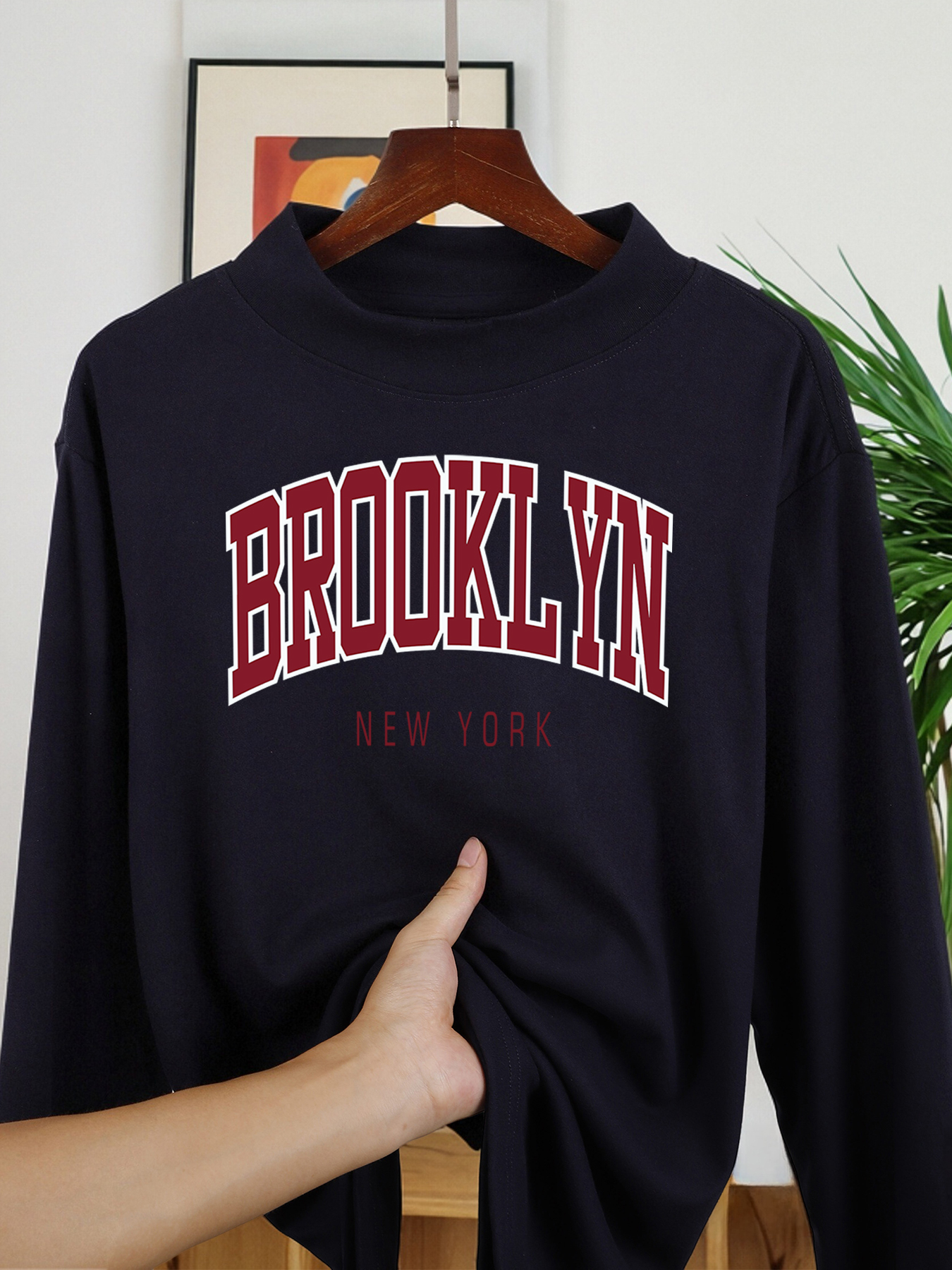 Brooklyn New York Letter Print - Street Fashion In New York avaliação e preço