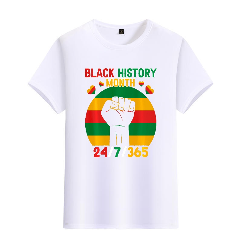 Men's Black Crew Neck Short-Sl - Street Fashion History avaliação e preço