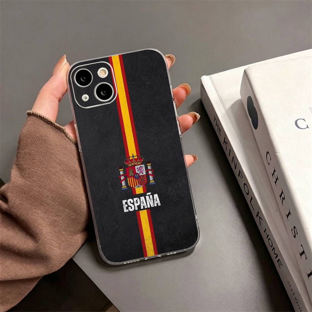 S-Spain Spanish Flag Art  Phon - Street Fashion Store avaliação e preço