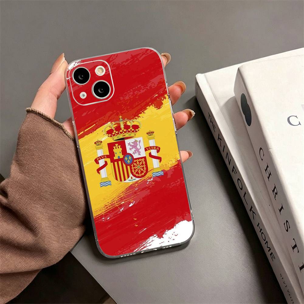 S-Spain Spanish Flag Art  Phon - Street Fashion Store avaliação e preço