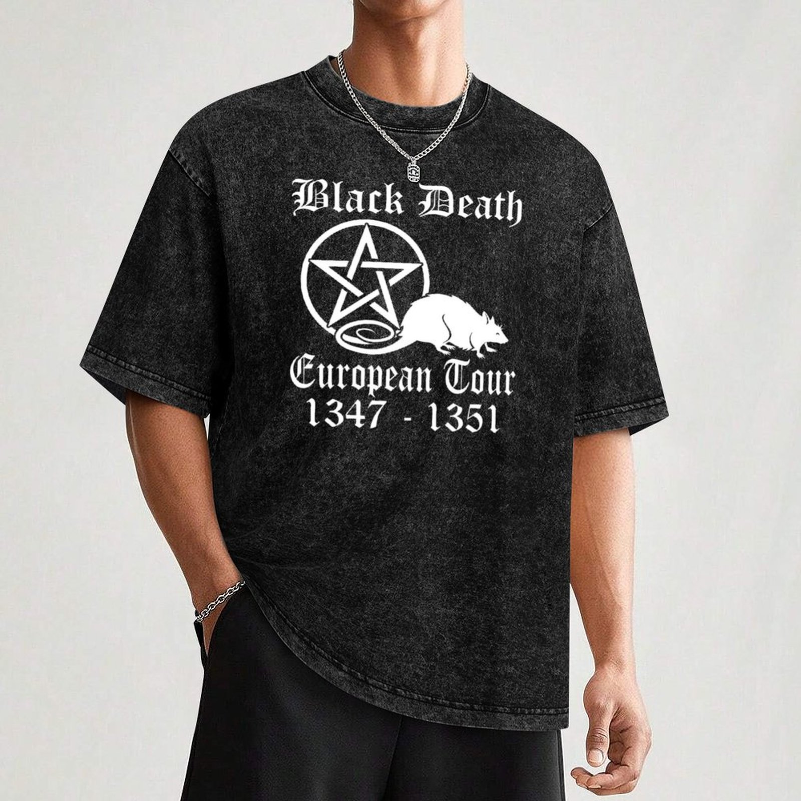 Black Death European Tour Funn - Street Fashion History avaliação e preço