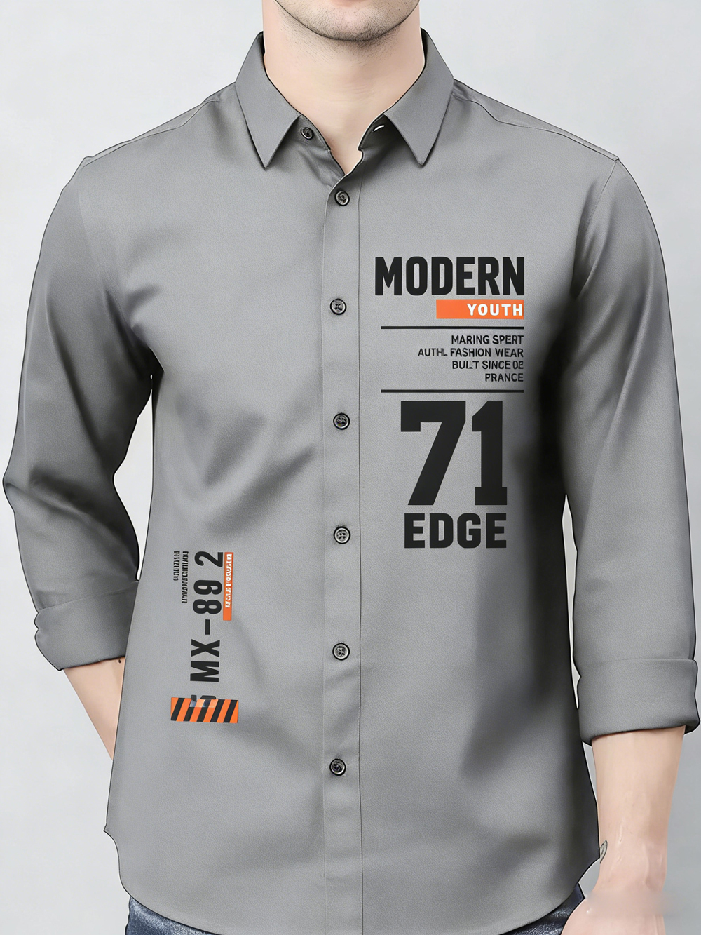 Men's Retro Fashion Long Sleev - Street Fashion Definition avaliação e preço