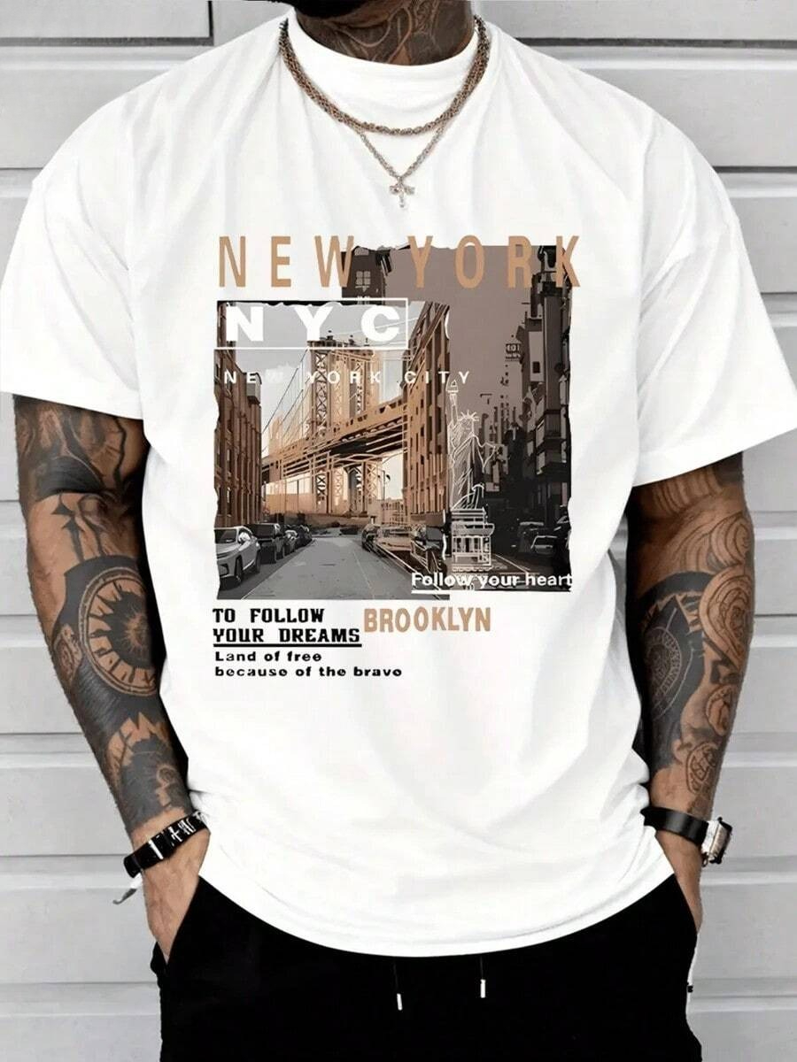 2026 Men's Casual Cotton Stree - Street Fashion New York 2026 avaliação e preço