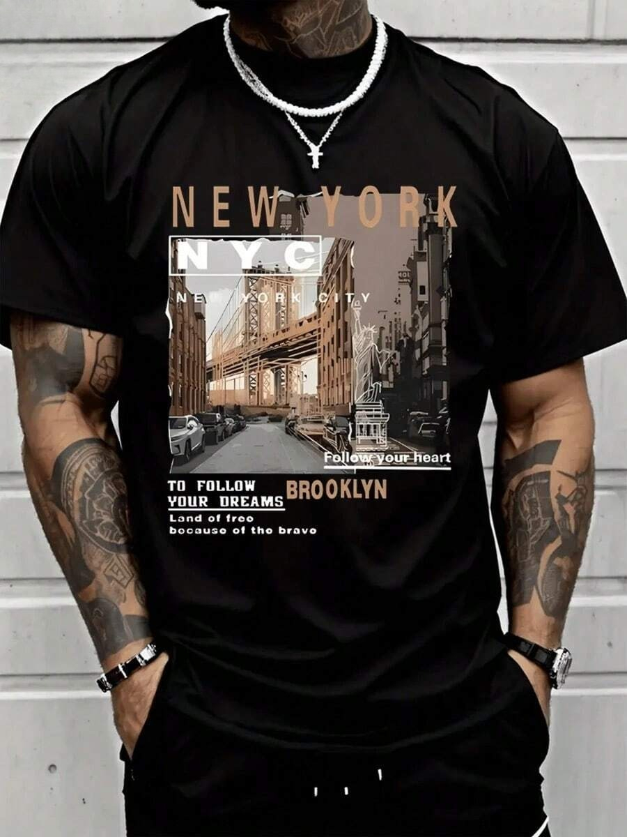 2026 Men's Casual Cotton Stree - Street Fashion New York 2026 avaliação e preço