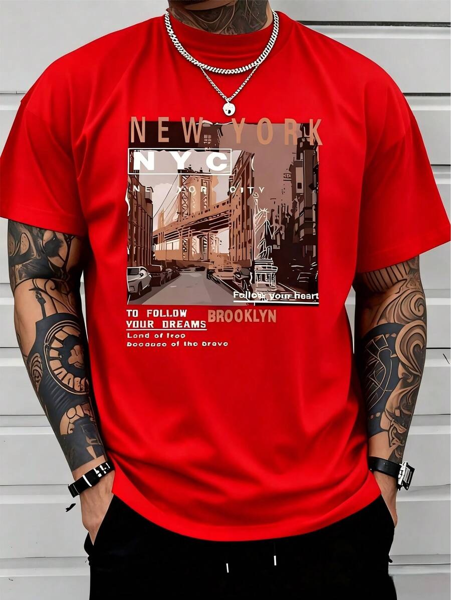 2026 Men's Casual Cotton Stree - Street Fashion New York 2026 avaliação e preço