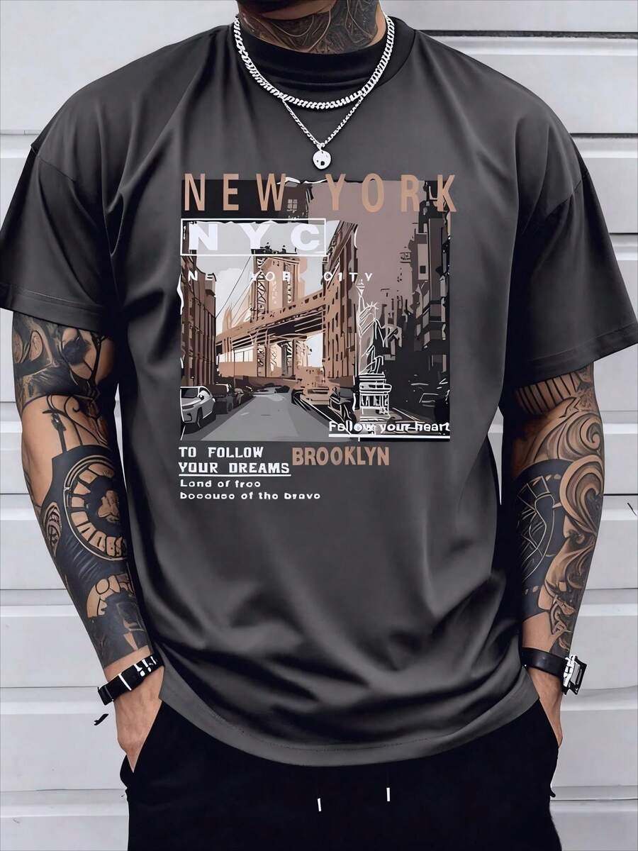 2026 Men's Casual Cotton Stree - Street Fashion New York 2026 avaliação e preço