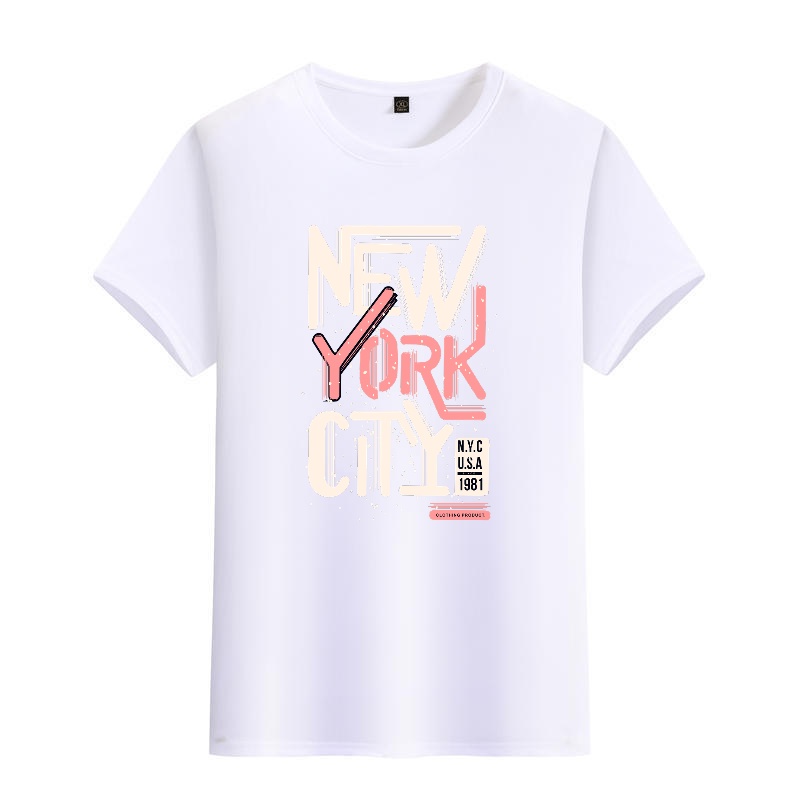 Men's Black Round-Neck Short-S - Street Fashion In New York avaliação e preço