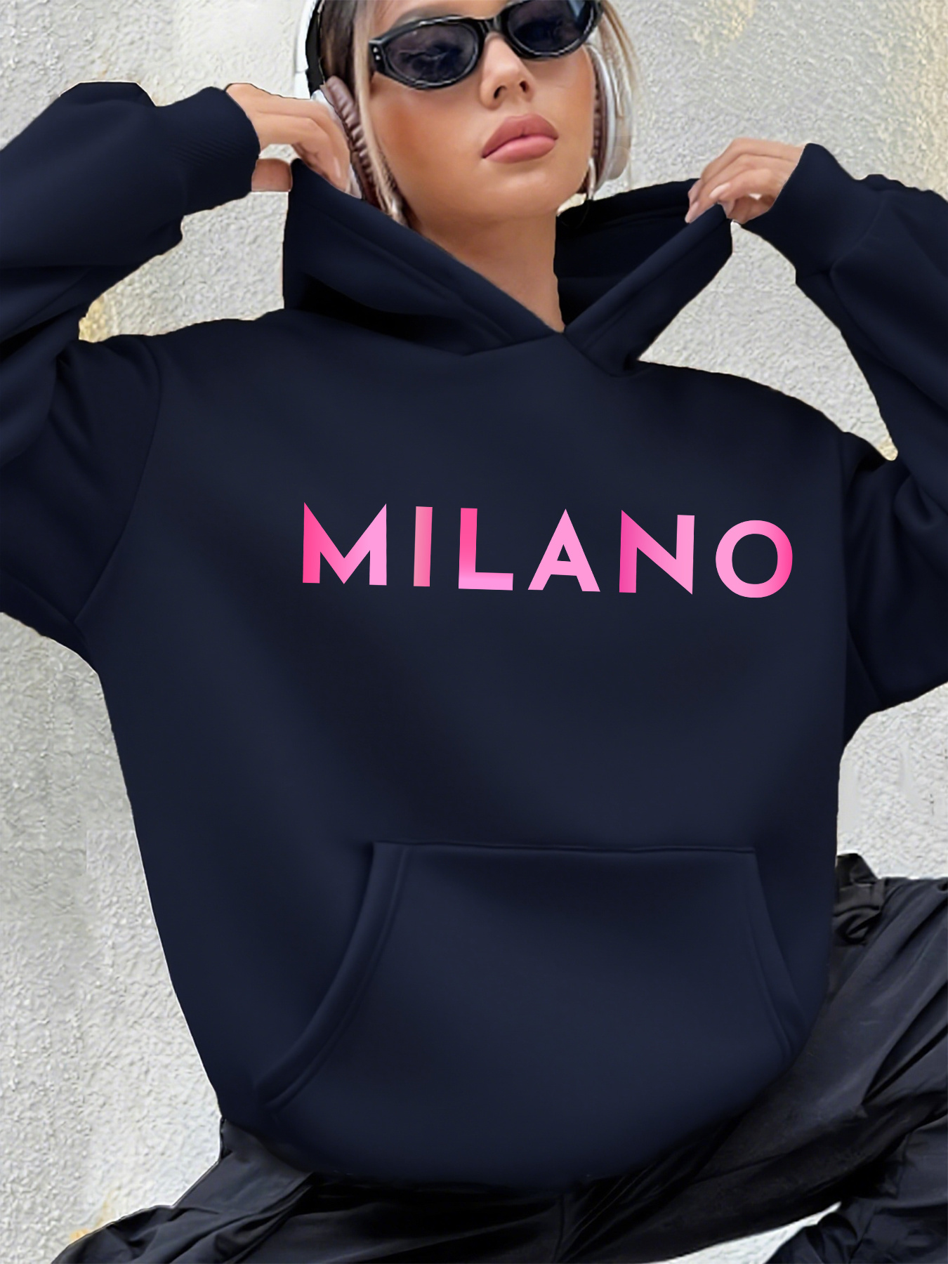 Women's MILANO Print Sweatshir - Street Fashion Milano avaliação e preço