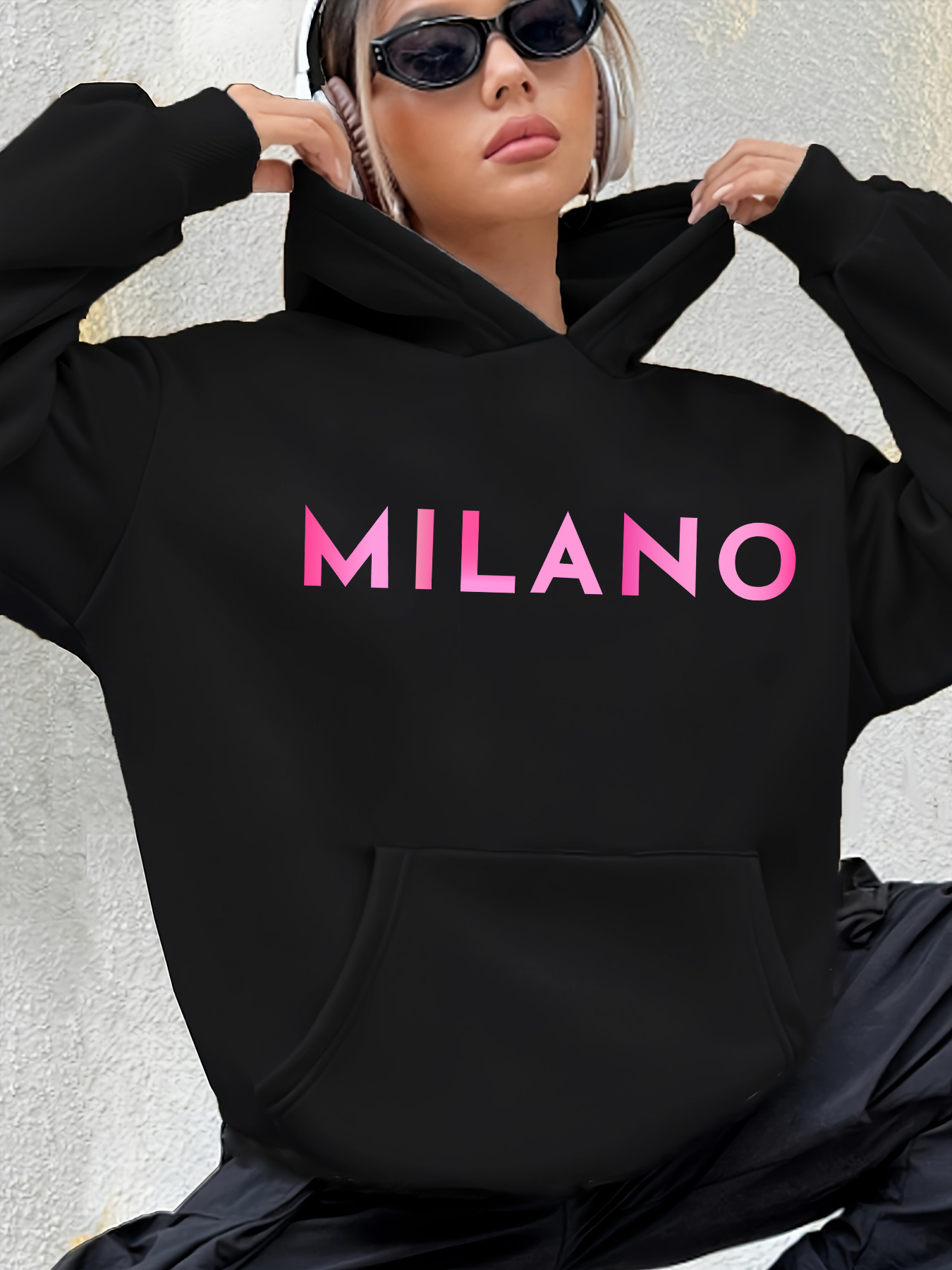 Women's MILANO Print Sweatshir - Street Fashion Milano avaliação e preço