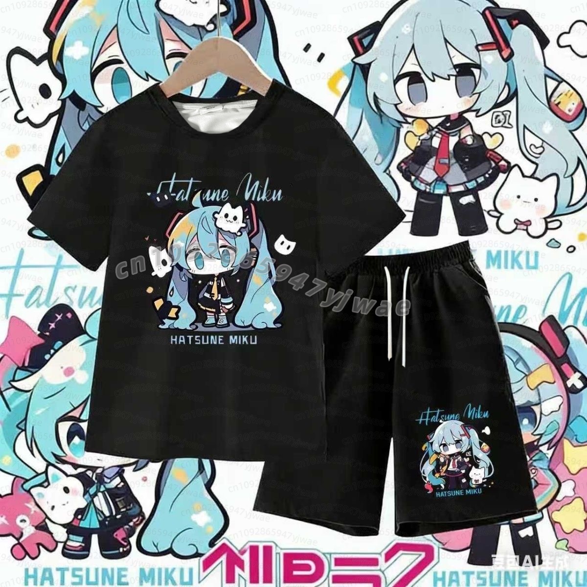 Japanese Anime Hatsune Miku Me - Street Fashion Tshirt avaliação e preço