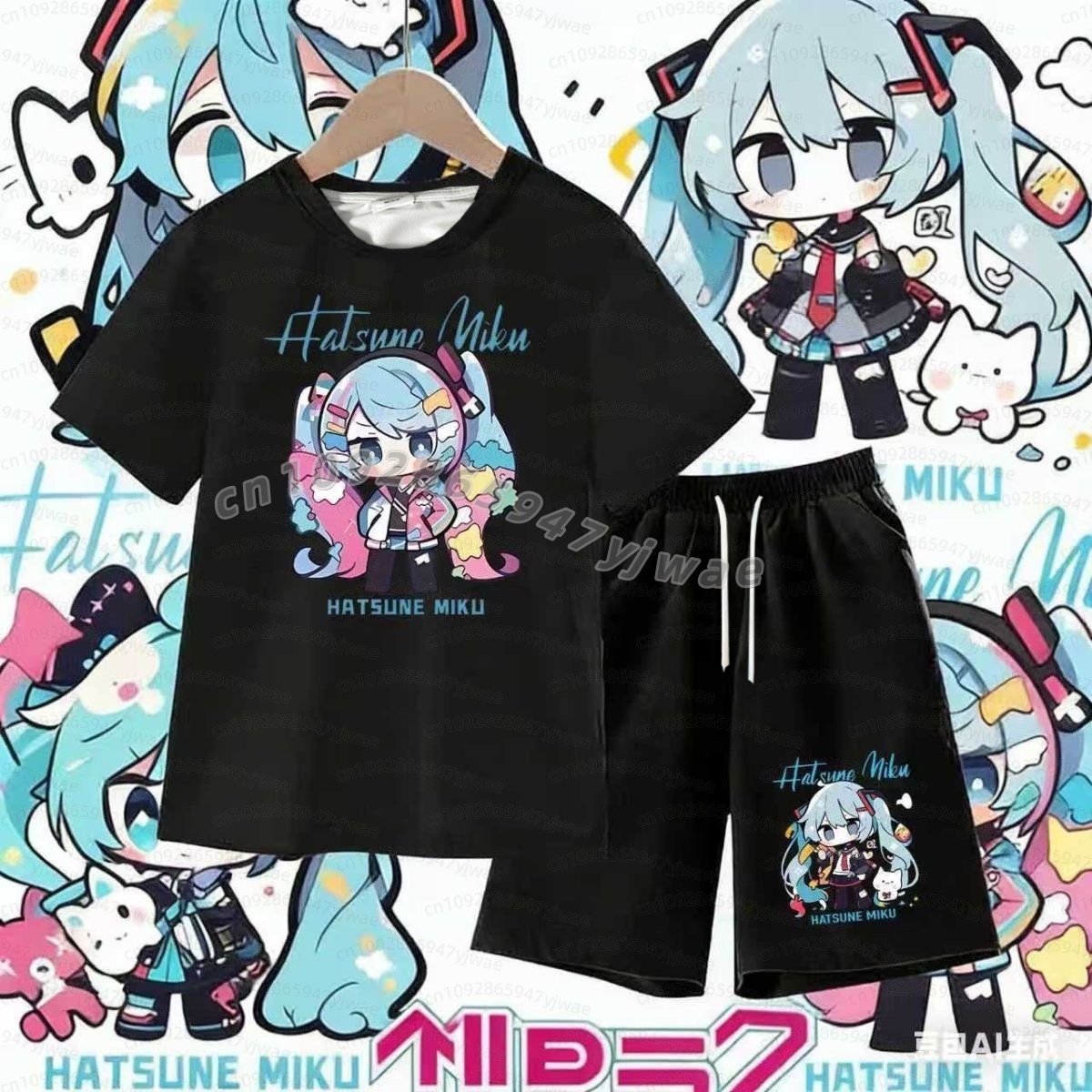Japanese Anime Hatsune Miku Me - Street Fashion Tshirt avaliação e preço