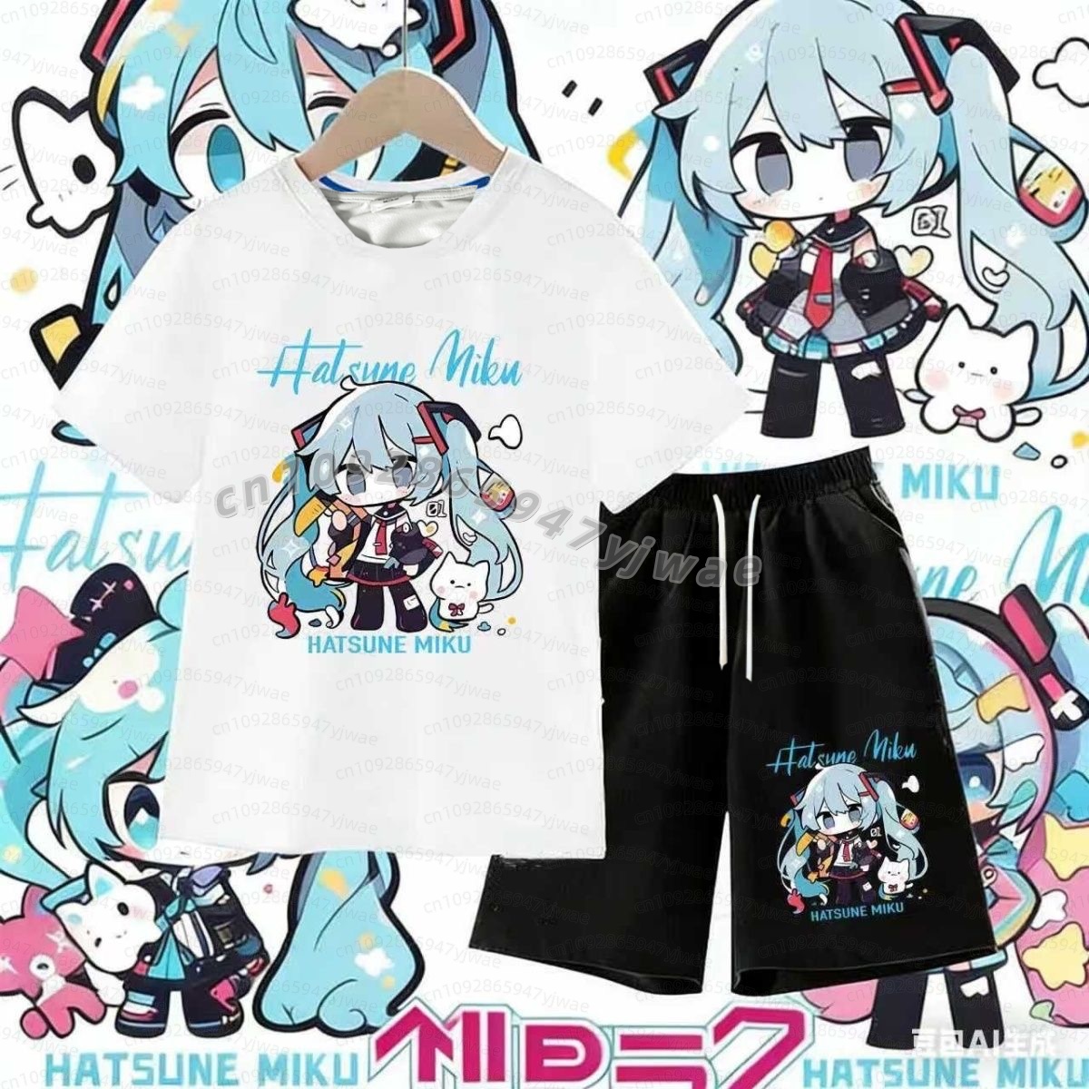 Japanese Anime Hatsune Miku Me - Street Fashion Tshirt avaliação e preço