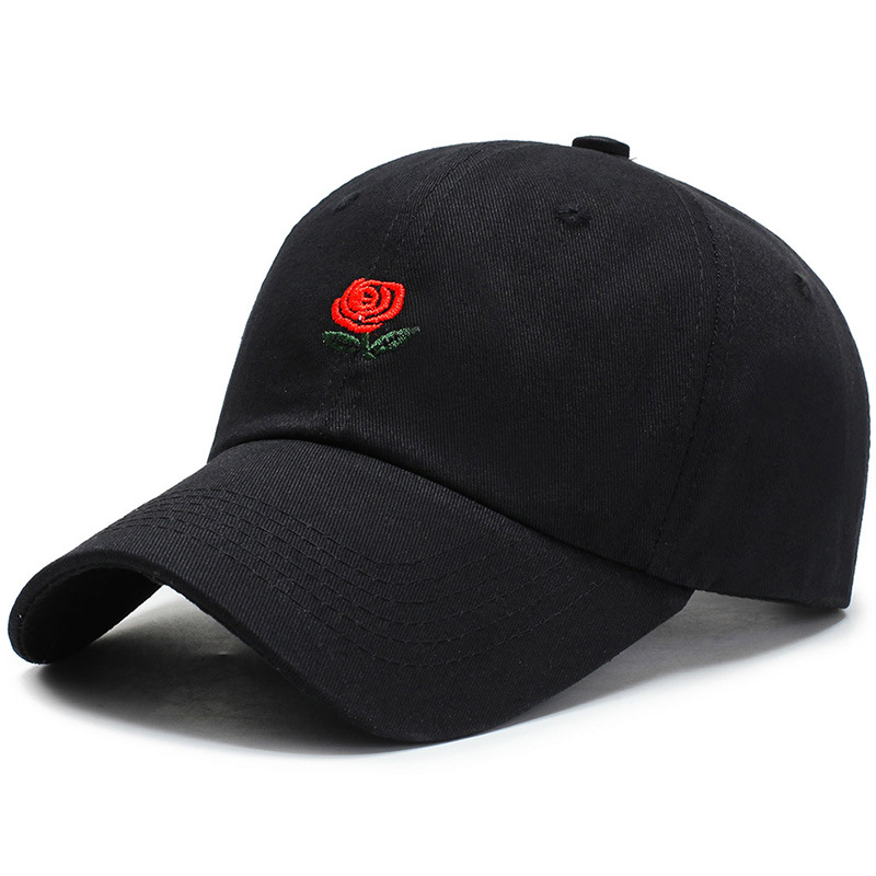 Unisex Rose Embroidery Basebal - Street Fashion Loverboy Hat avaliação e preço