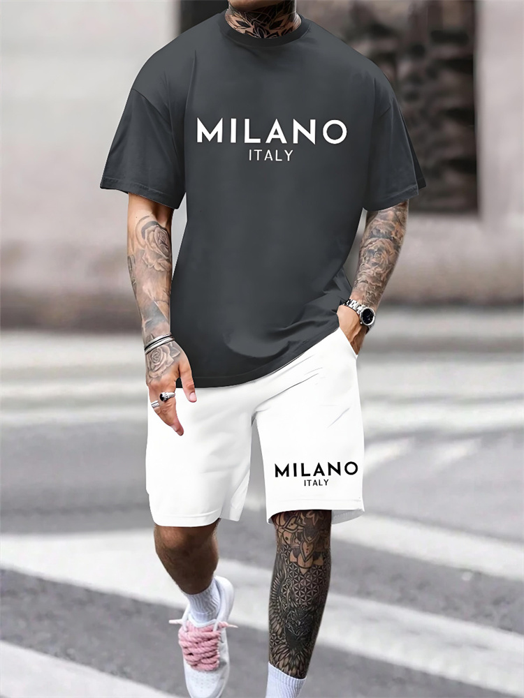 Two-piece Milano Print Men's S - Street Fashion Milano avaliação e preço
