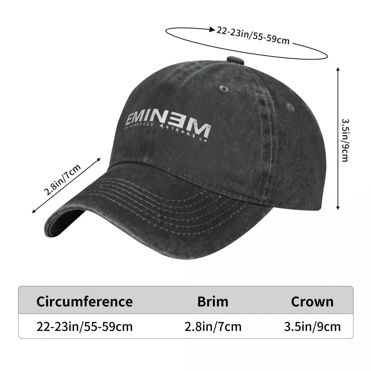 Vintage Rapper Rap God Eminem  - Street Fashion Loverboy Hat avaliação e preço