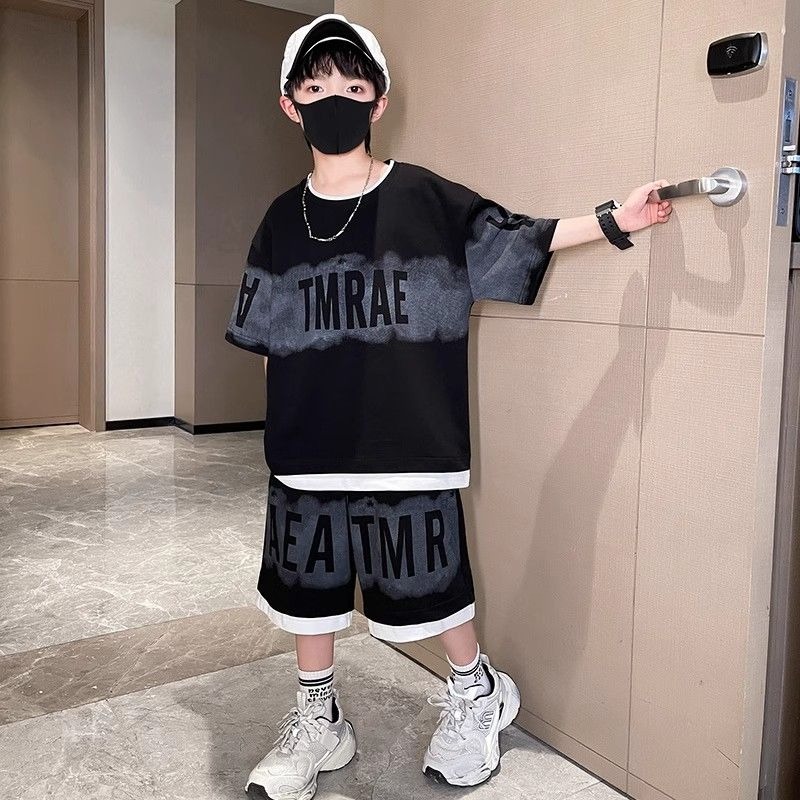 New Summer Boys Cotton Suit Ja - Street Fashion Japan 2025 avaliação e preço