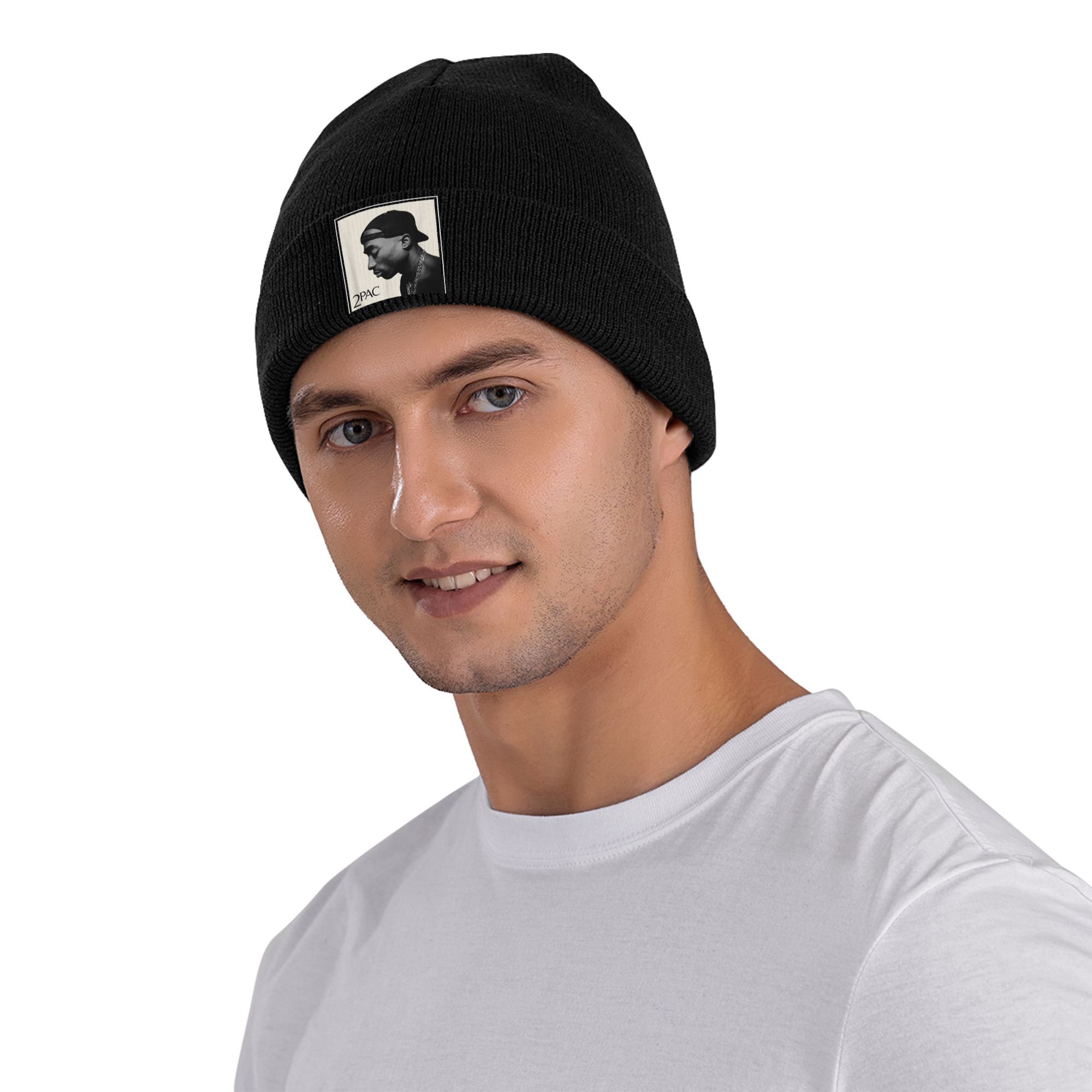 Rapper Tupac Shakur Photo Bean - Street Fashion Loverboy Hat avaliação e preço