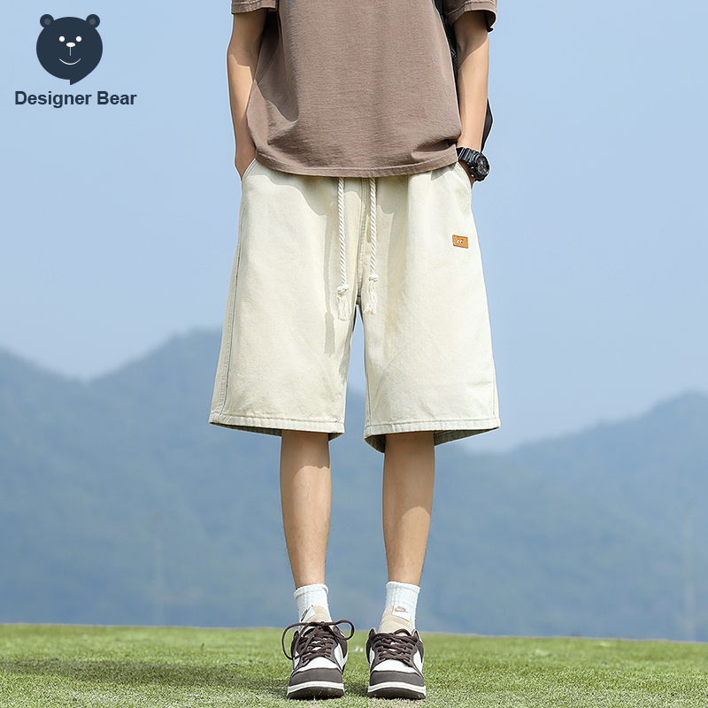 High Quality Men's Summer Deni - Street Fashion Baggy avaliação e preço