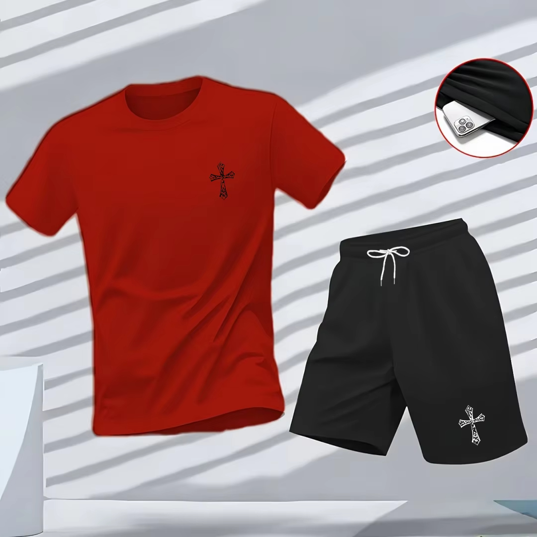 New high-quality men's summer  - Street Fashion Tshirt avaliação e preço