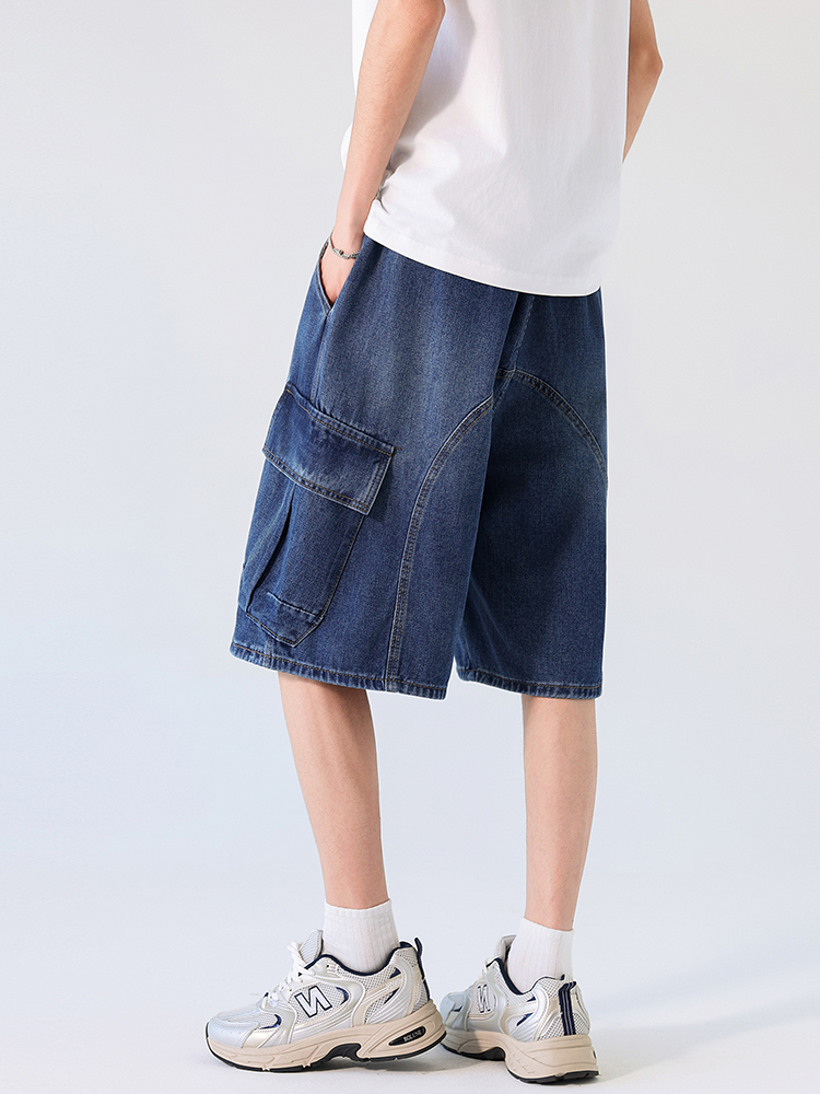 Cargo Shorts Men Summer Baggy  - Street Fashion Baggy avaliação e preço
