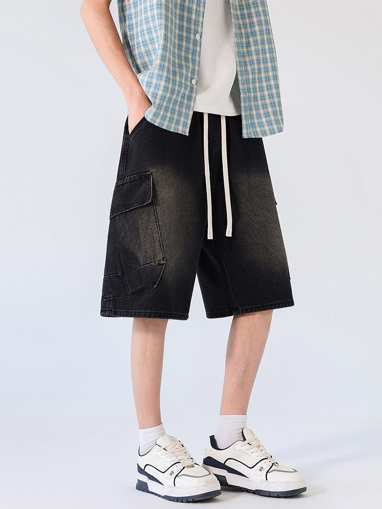 Cargo Shorts Men Summer Baggy  - Street Fashion Baggy avaliação e preço