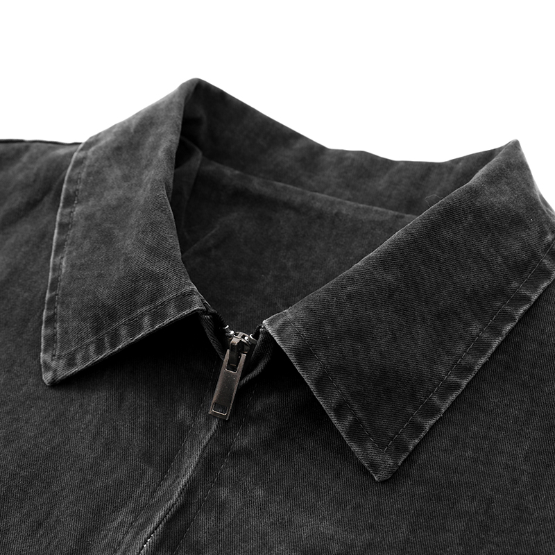 Oversize Loose Men's Denim Jac - Street Fashion Baggy avaliação e preço