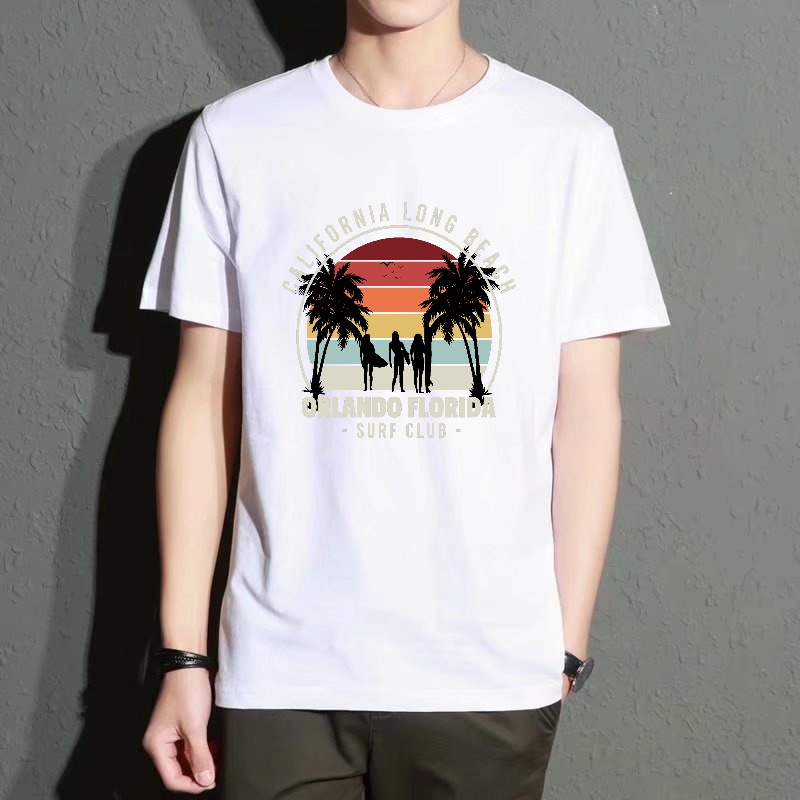 Men's Black Round-Neck Short-S - Street Fashion California avaliação e preço